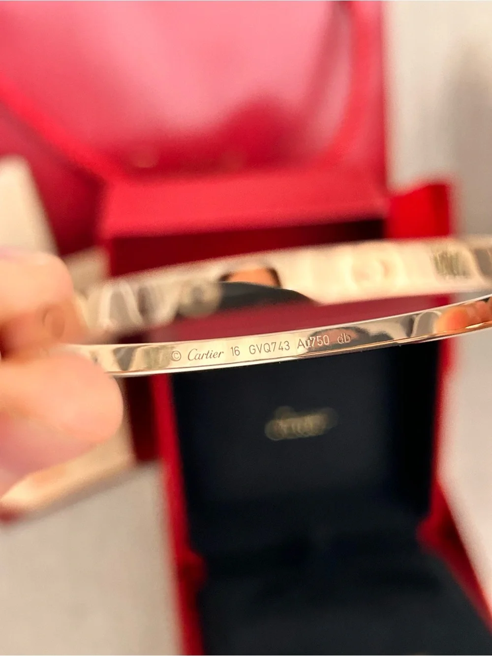 Cartier Rose Gold Love Bracelet SMALL MODEL